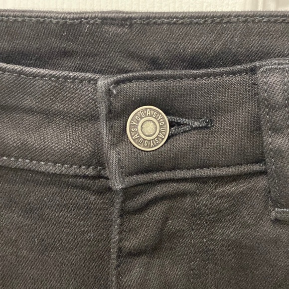 Black midrise flare jeans - Picture 3 of 3